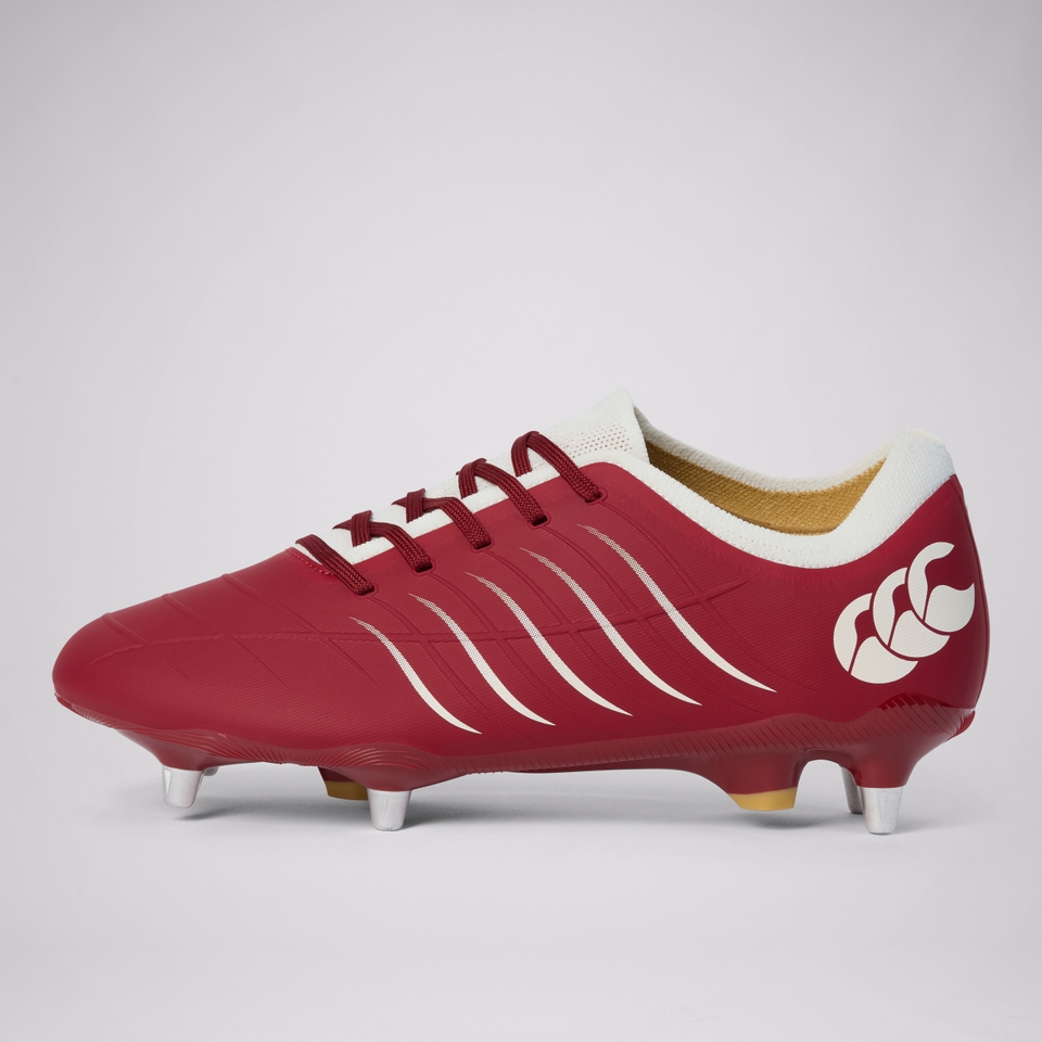 ADULT UNISEX PHOENIX 2.0 PRO SOFT GROUND BOOTS RED
