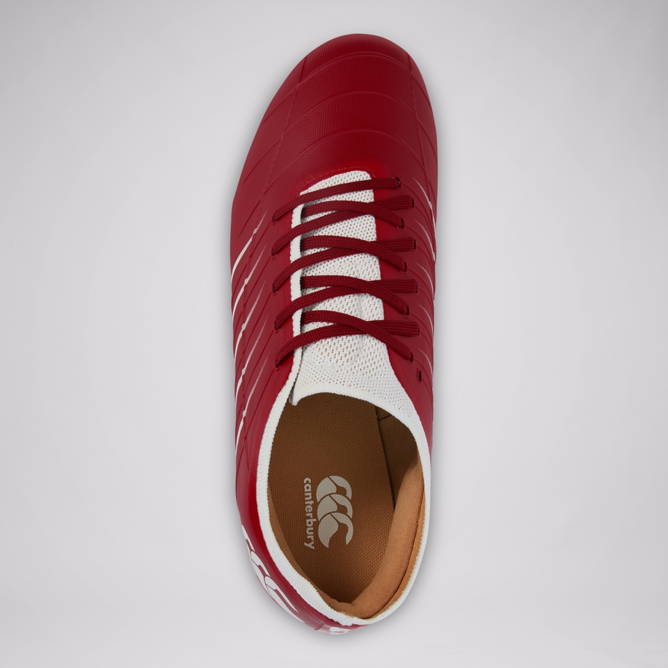 ADULT UNISEX PHOENIX 2.0 PRO FIRM GROUND BOOTS RED