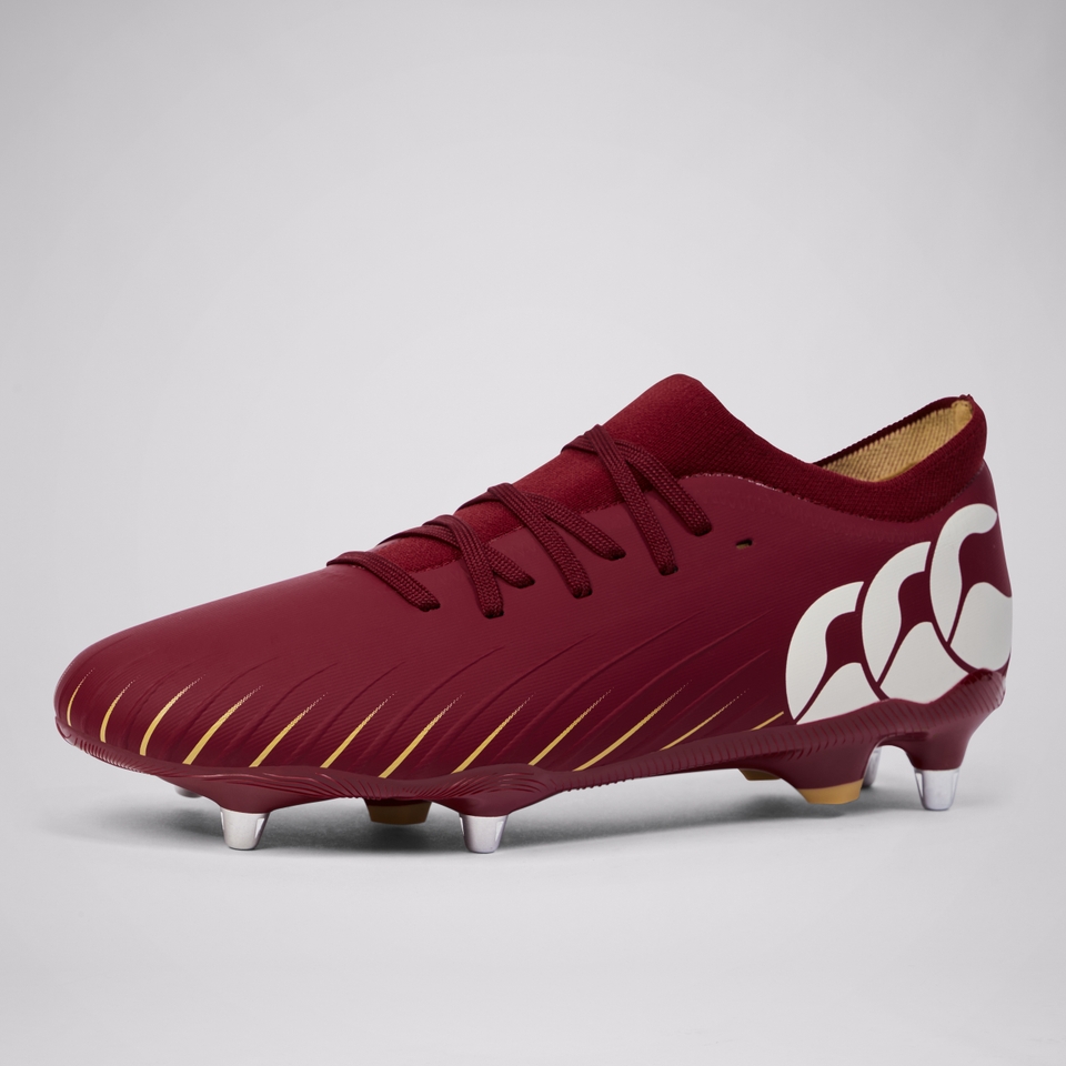 ADULT UNISEX SPEED FALCON PRO SOFT GROUND BOOTS RED