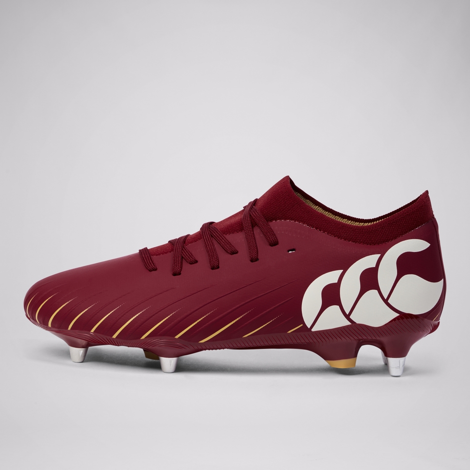 ADULT UNISEX SPEED FALCON PRO SOFT GROUND BOOTS RED