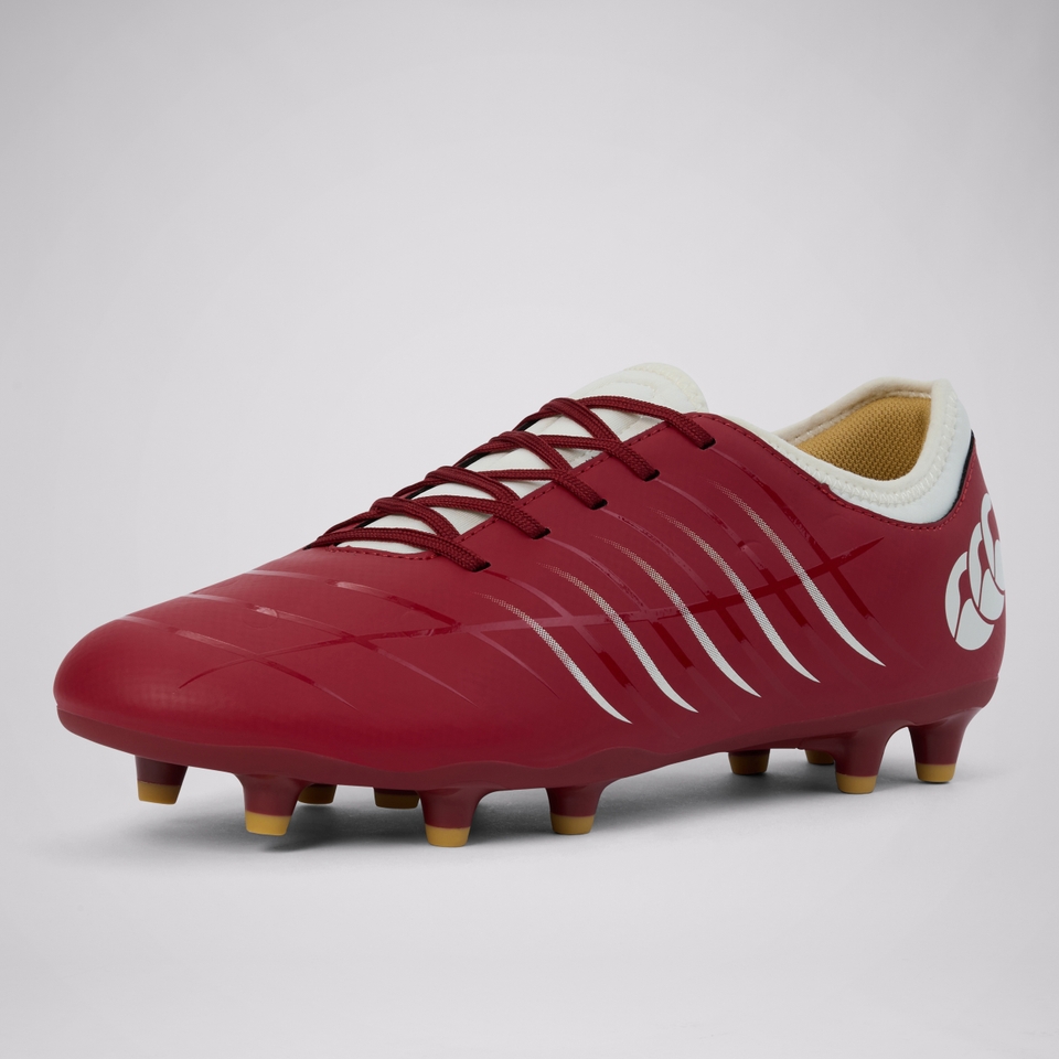 ADULT UNISEX PHOENIX 2.0 TEAM FIRM GROUND BOOTS RED