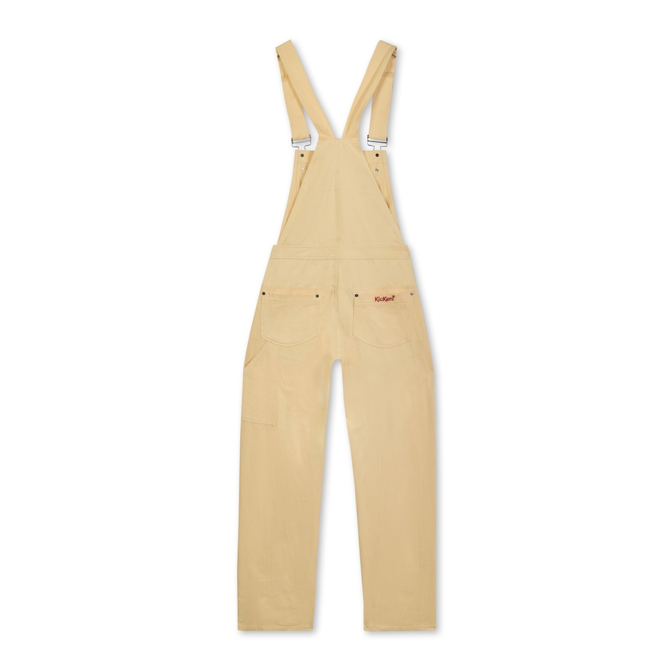 Adult Womens Kickers Classic Dungaree Yellow