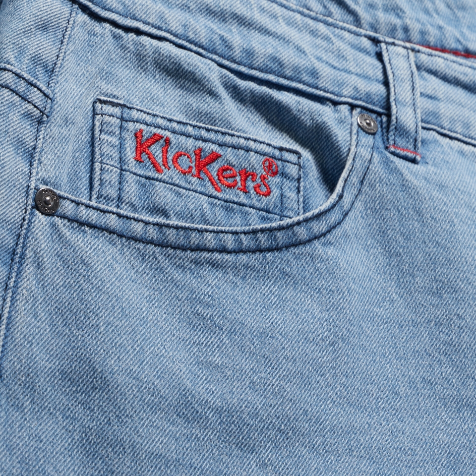 Adult Mens Kickers Classic Straight Leg Jean Blue