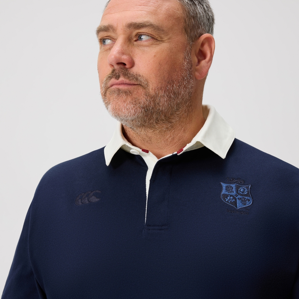 ADULT UNISEX BRITISH & IRISH LIONS THE CLASSICS LONG SLEEVE JERSEY NAVY