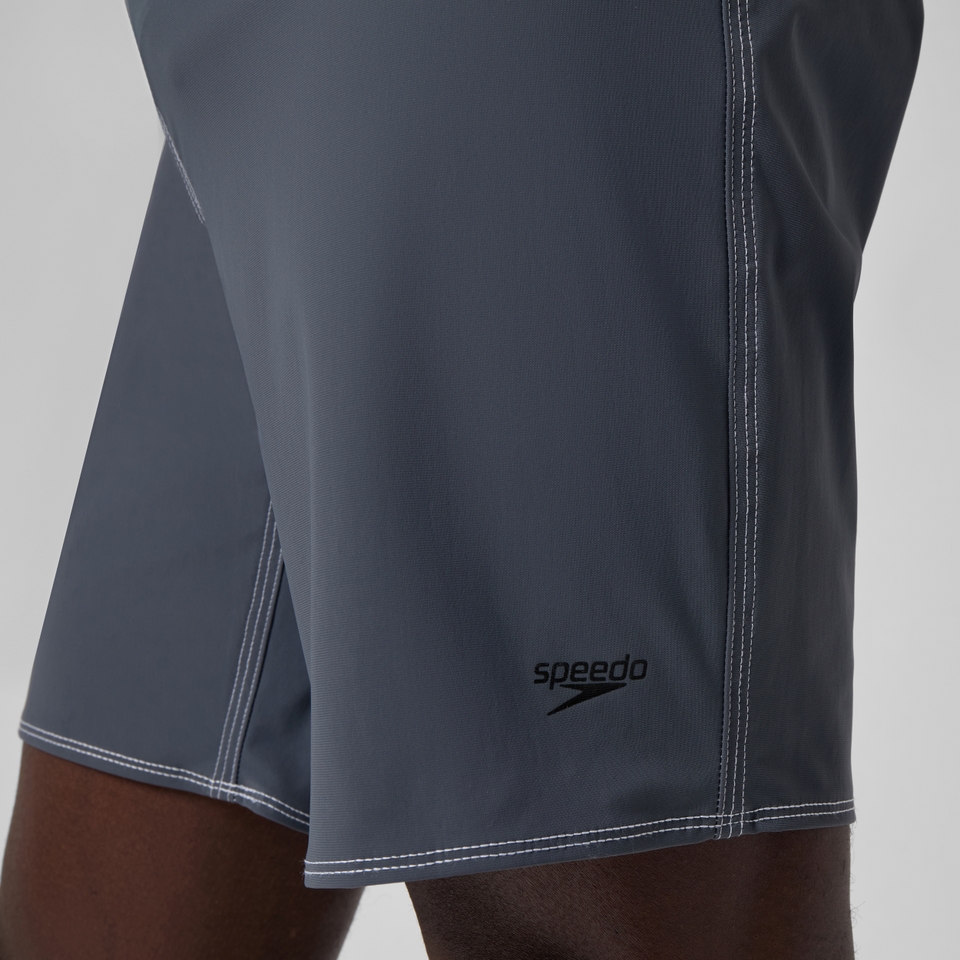 Herren Lookout Solid Boardshorts 45 cm Grau