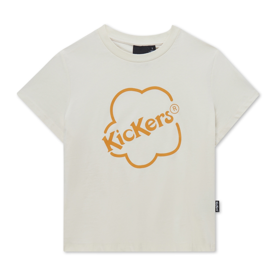 Adult Womens Kickers Classic Skinny Tee White