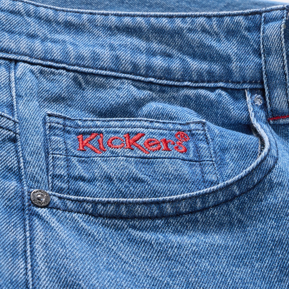 Adult Mens Kickers Classic Straight Leg Jean Blue