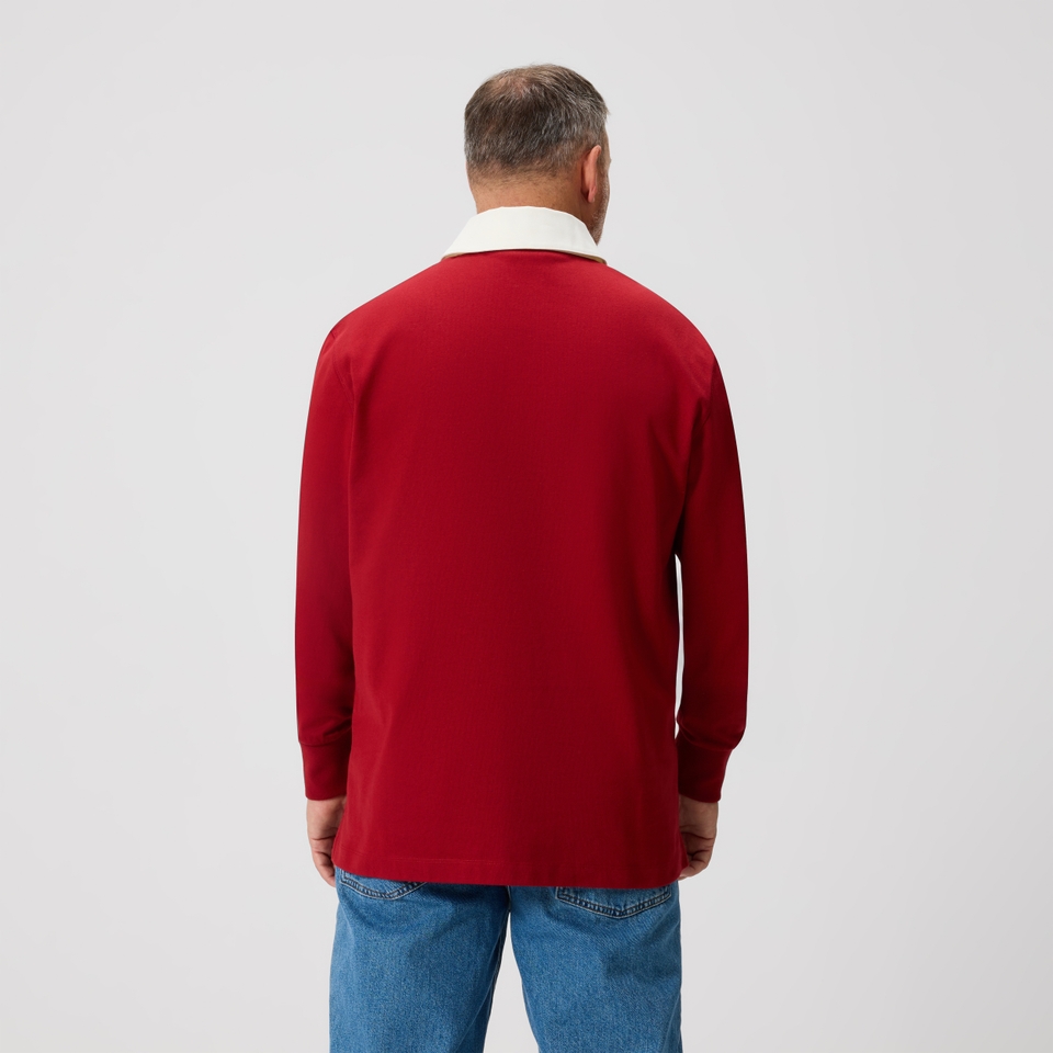 ADULT UNISEX BRITISH & IRISH LIONS THE CLASSICS LONG SLEEVE JERSEY RED