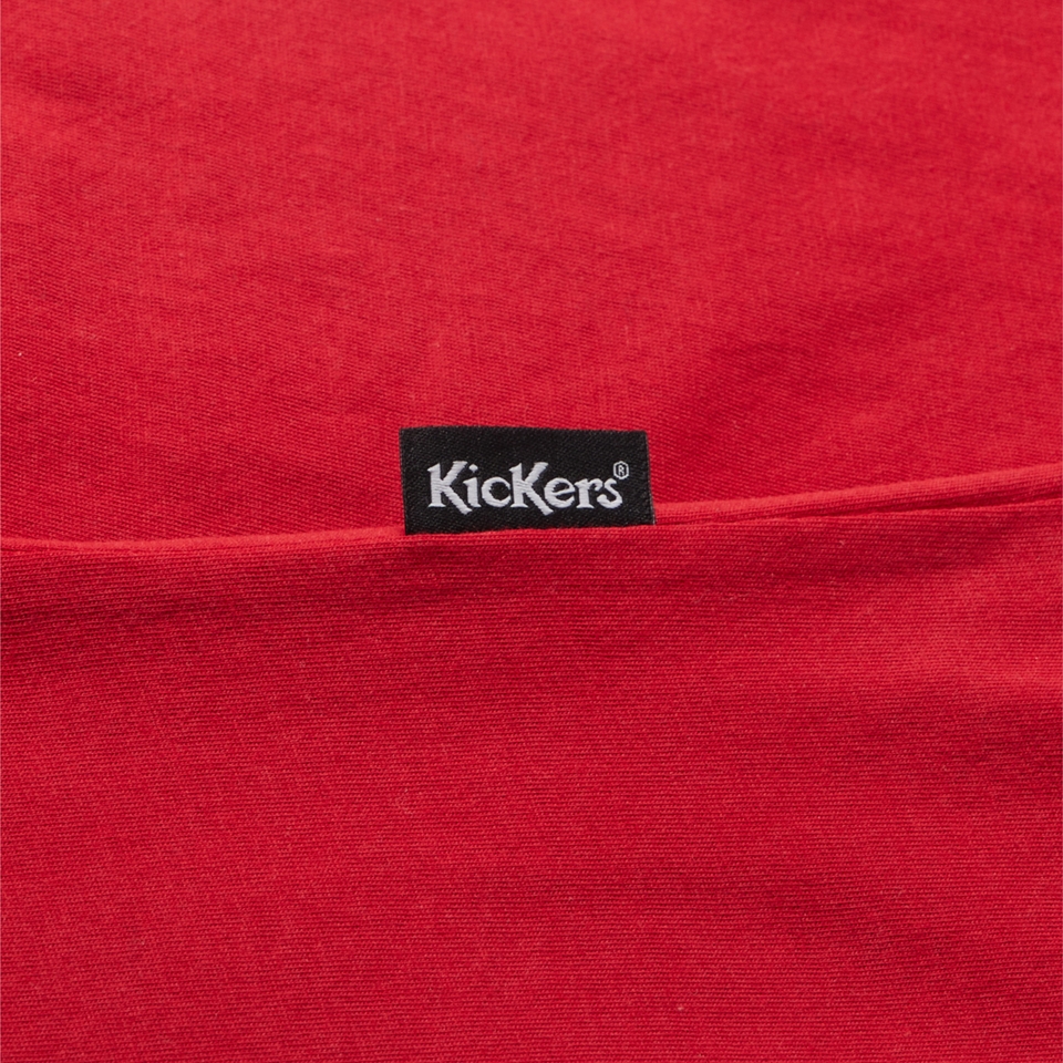 Adult Womens Kickers Classic Skinny Tee Red