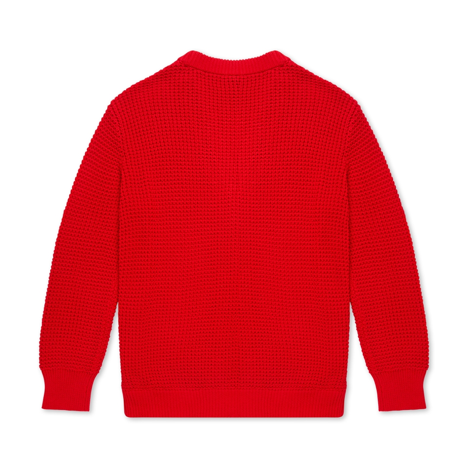 Adult Unisex Kickers Classic Cardi Red