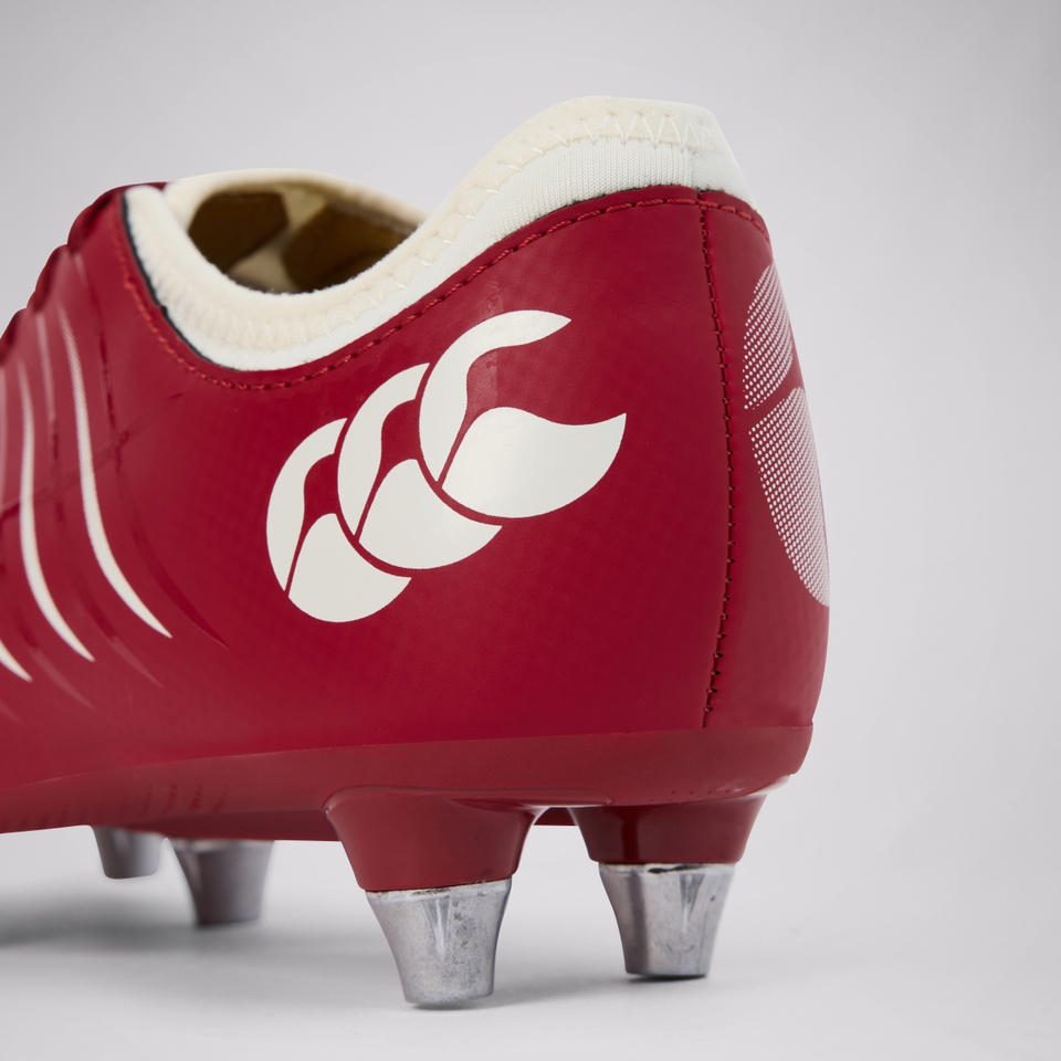 JUNIOR UNISEX PHOENIX 2.0 SOFT GROUND BOOTS RED
