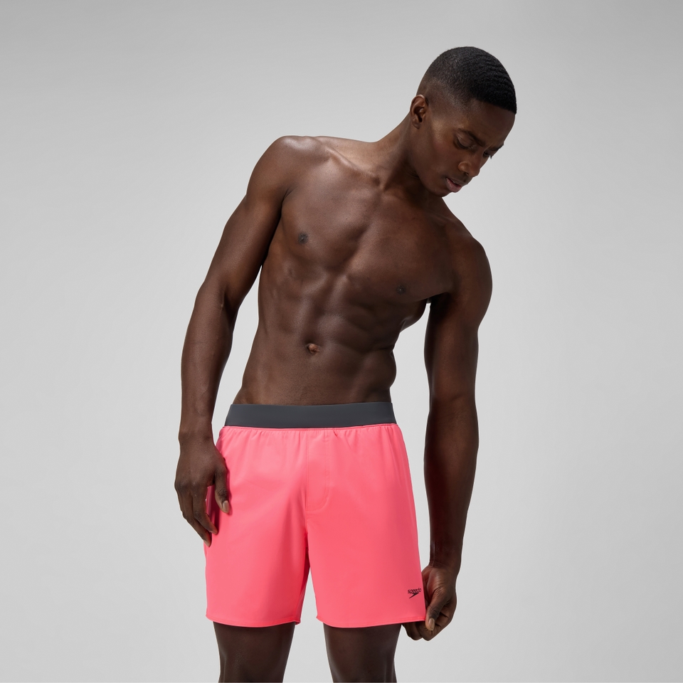 Men's Lookout Solid 16" Swim Trunks Orange