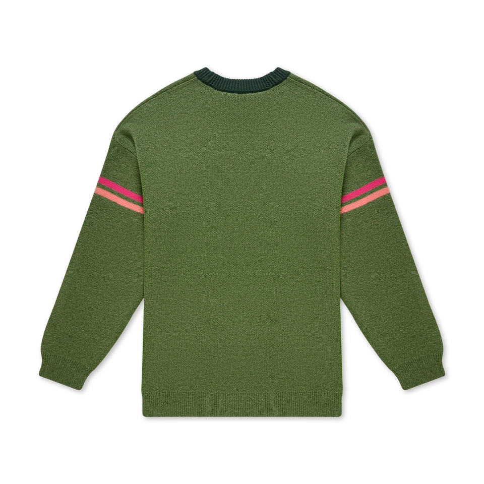 Adult Unisex Kickers Chest Logo Knit Green