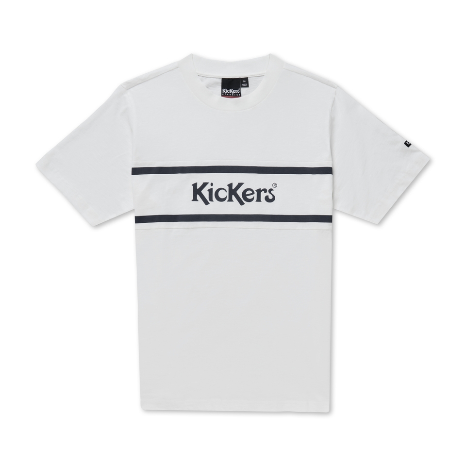 Adult Mens Kickers Classic Short Sleeve Tee White
