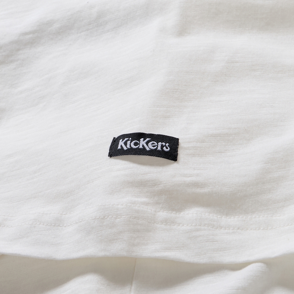 Adult Mens Kickers Classic Short Sleeve Tee White