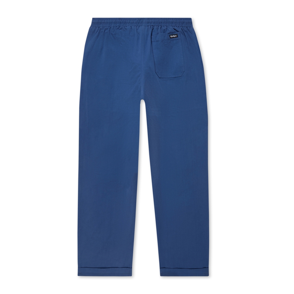 Adult Mens Kickers Wide Leg Drawstring Trouser Navy