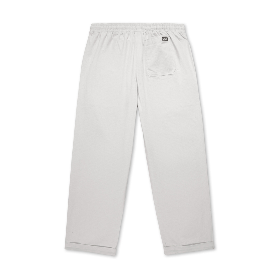 Adult Mens Kickers Wide Leg Drawstring Trouser Grey