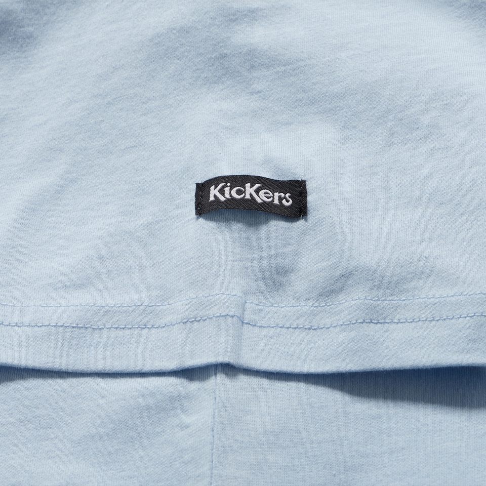 Adult Mens Kickers Classic Box Tee Blue