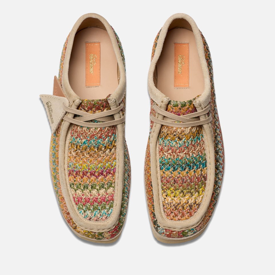 Clarks Originals Men's Wallabee Raffia Shoes - UK 8 | Coggles