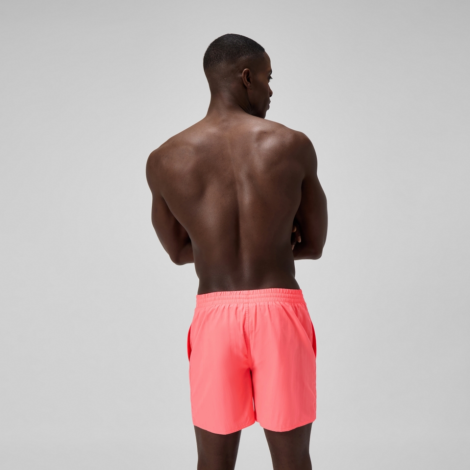 Men's Essential Solid 40cm Swim Shorts Orange