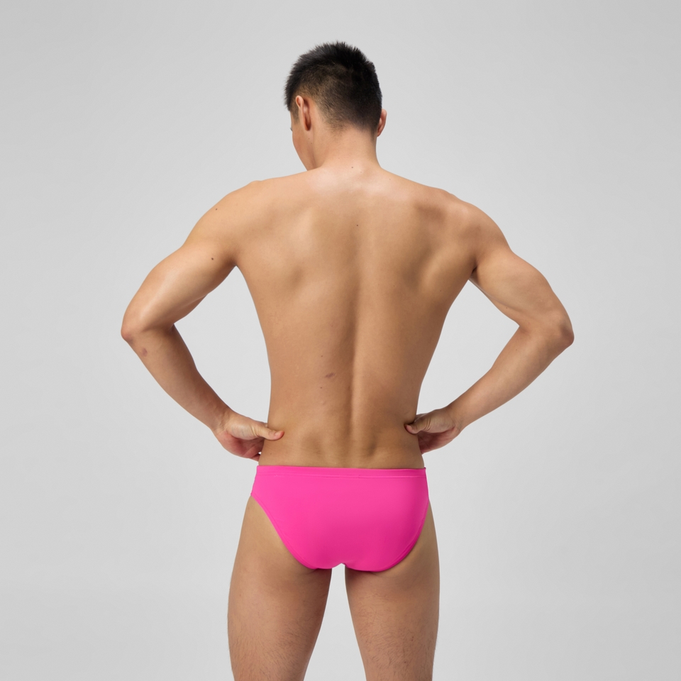 Men's Club Training Solid Brief Pink