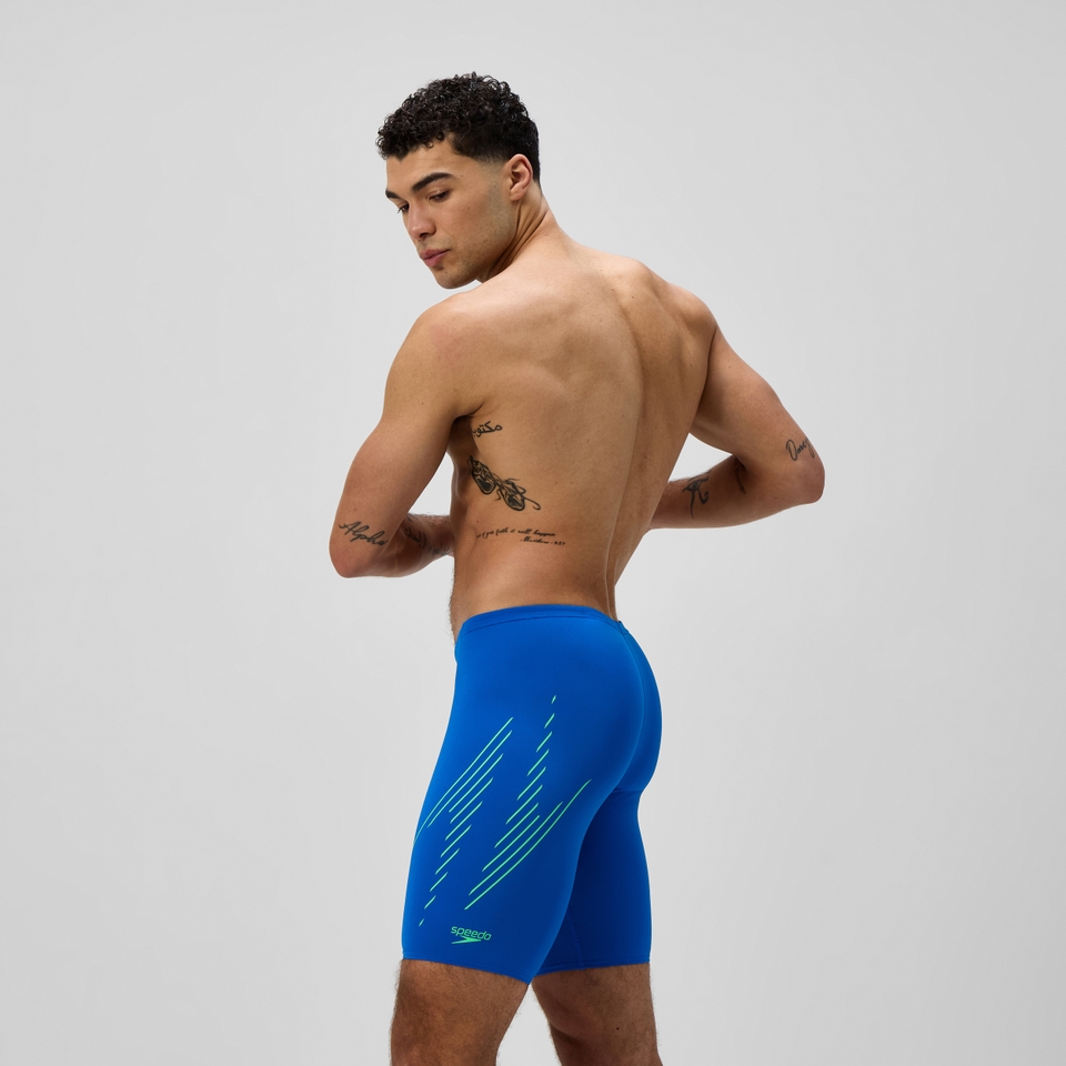 Men's Hyperboom Placement Jammer Blue/Green
