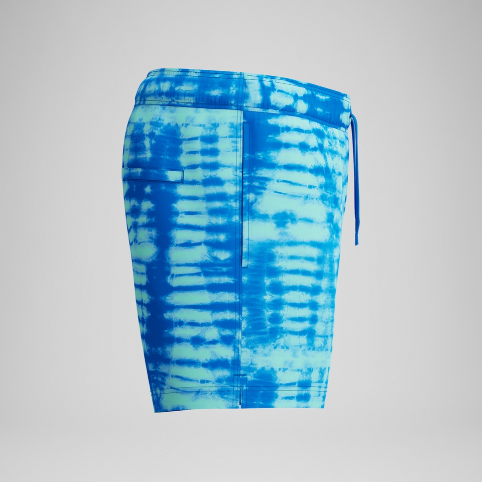 Men's Redondo Edge Printed 14" Swim Trunks Blue