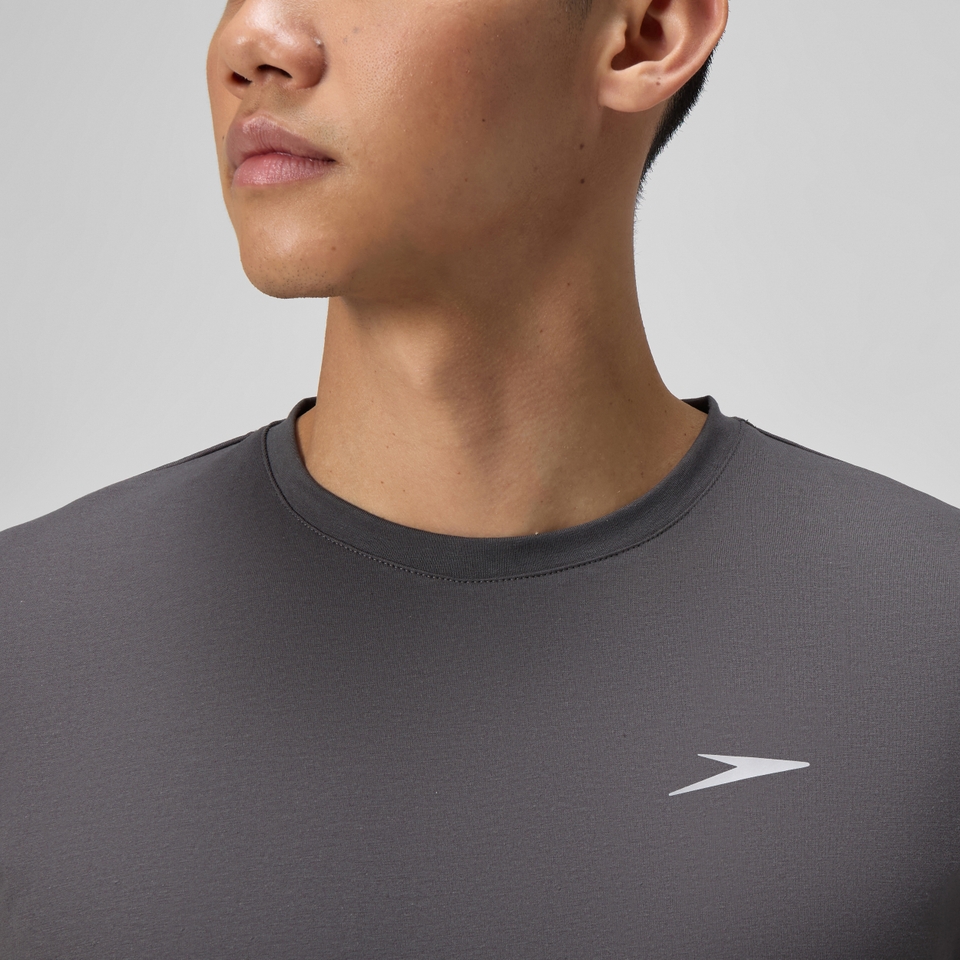 SPEEDO PRO MALE TEE AM DARK GREY