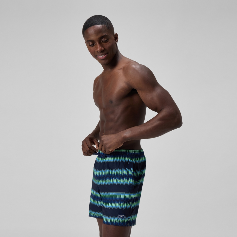 SPEEDO PRINT REDONDO EDGE VOLLEY 16" BLUE