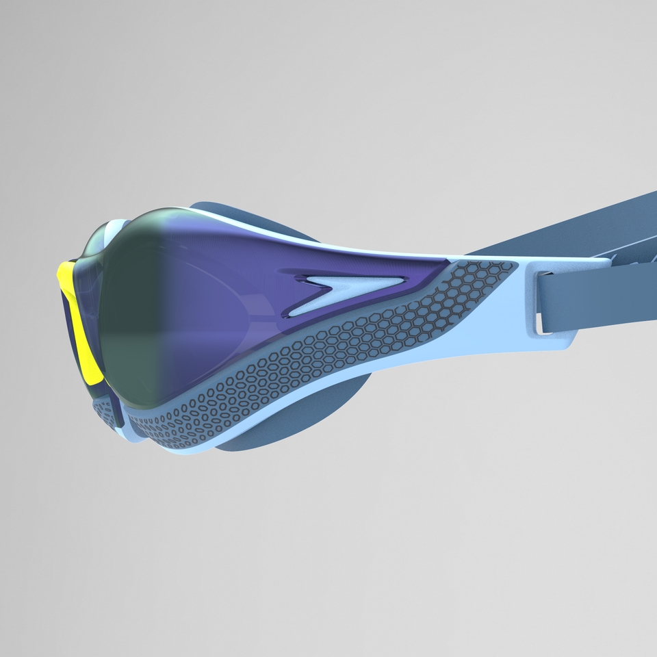 Erwachsene Fastskin Pure Focus verspiegelte Schwimmbrille Blau
