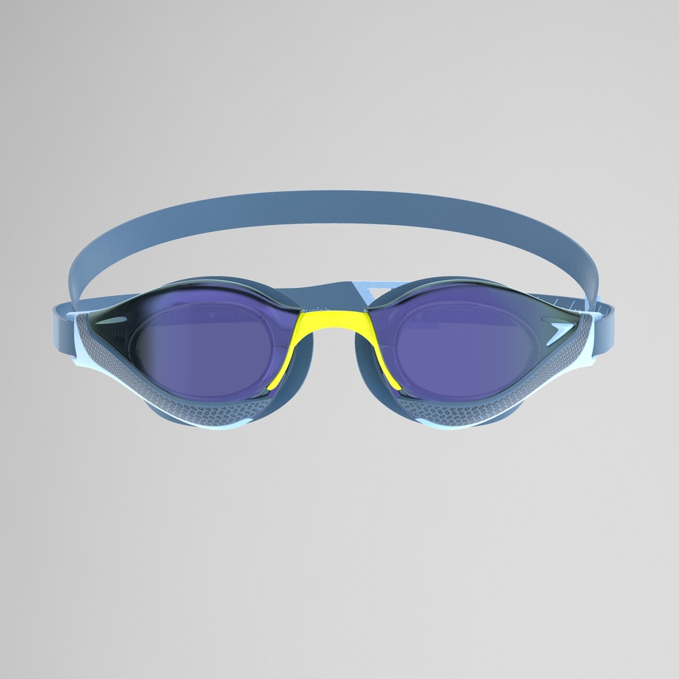 Erwachsene Fastskin Pure Focus verspiegelte Schwimmbrille Blau