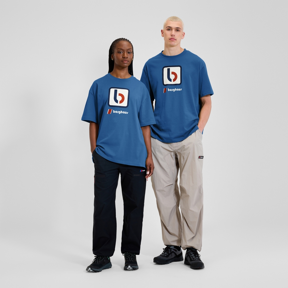 Unisex The B Tee - Blue