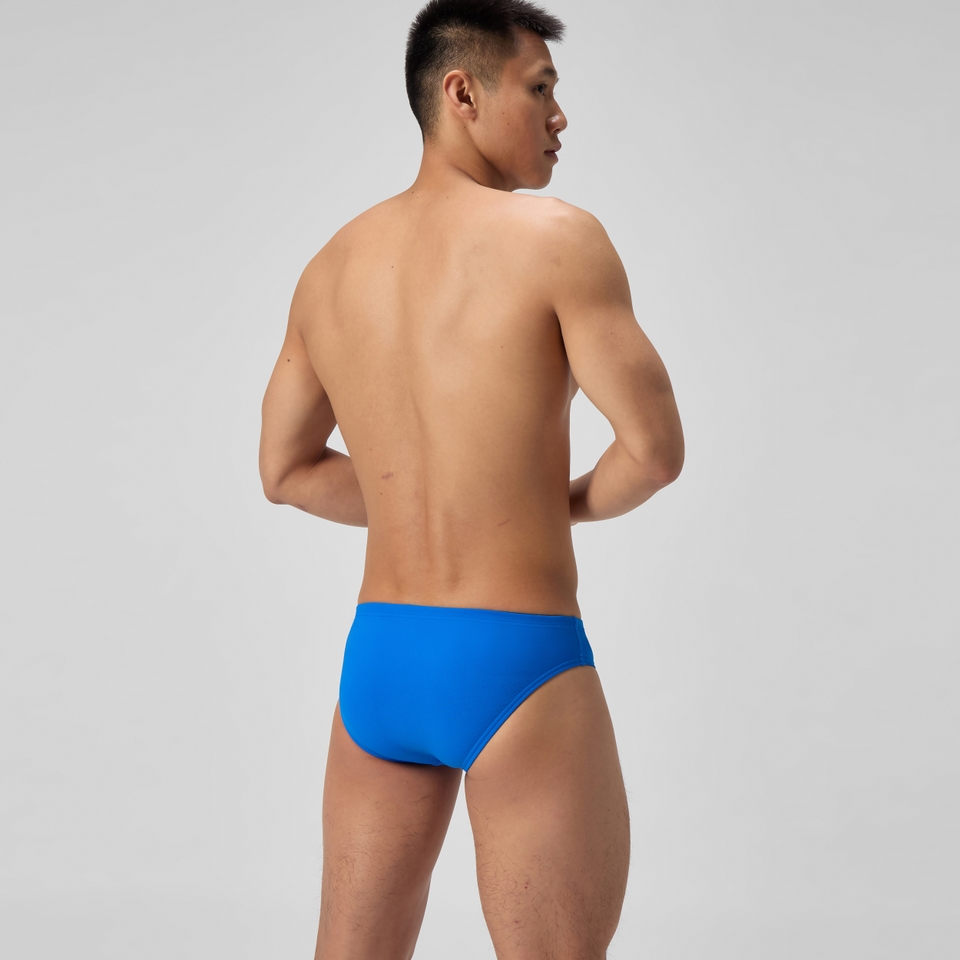Men's Club Training Solid Brief Blue