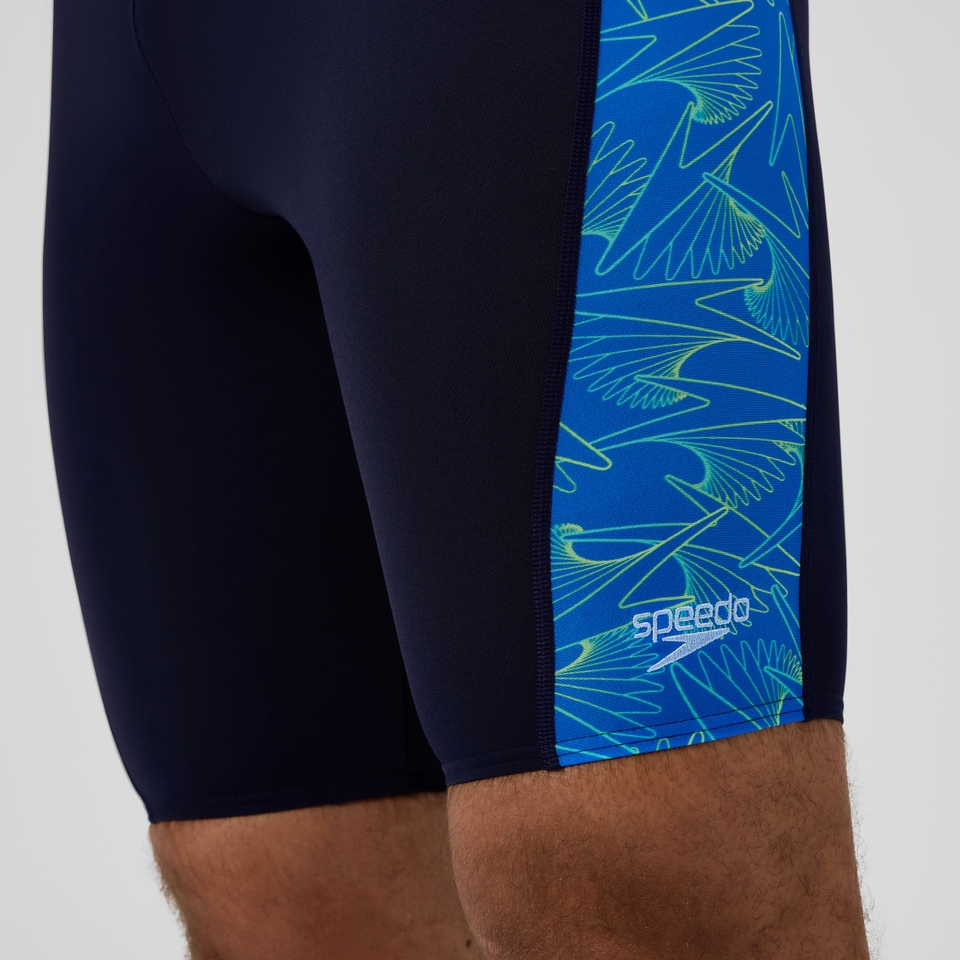 Herren Hyperboom Panel Schwimmhose Marineblau/Blau