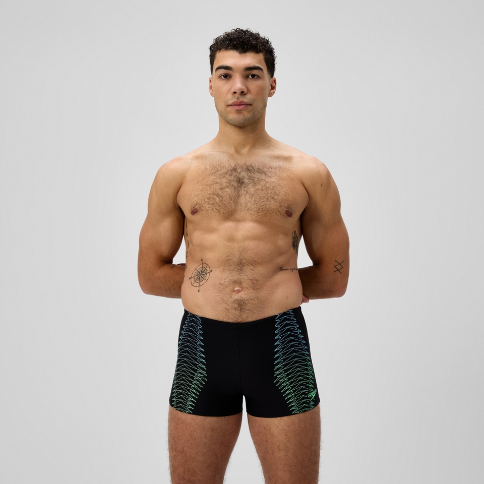 Boxer de bain Homme Duo Logo noir