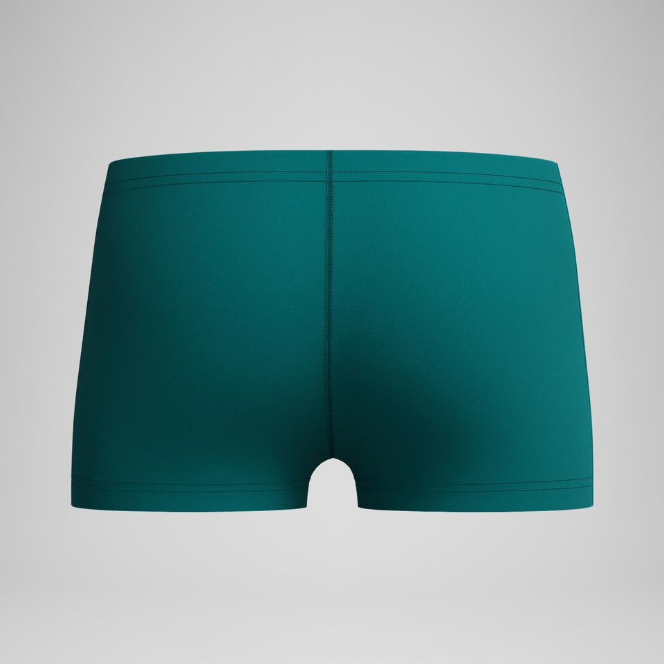 Boys Medley Logo Aquashort Green