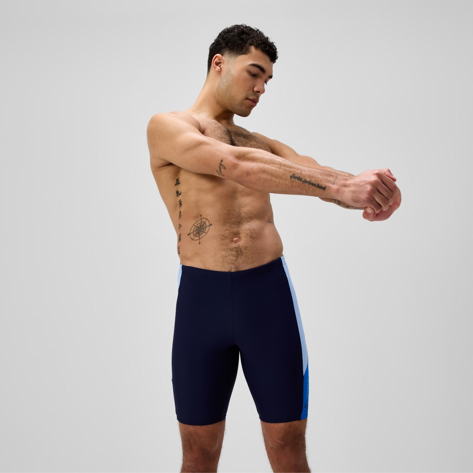 Men's Dive Panel Jammer Navy/Blue