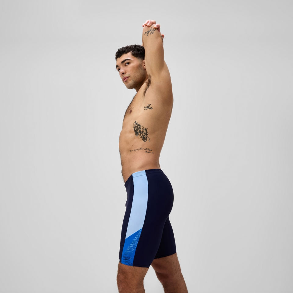 Men's Dive Panel Jammer Navy/Blue