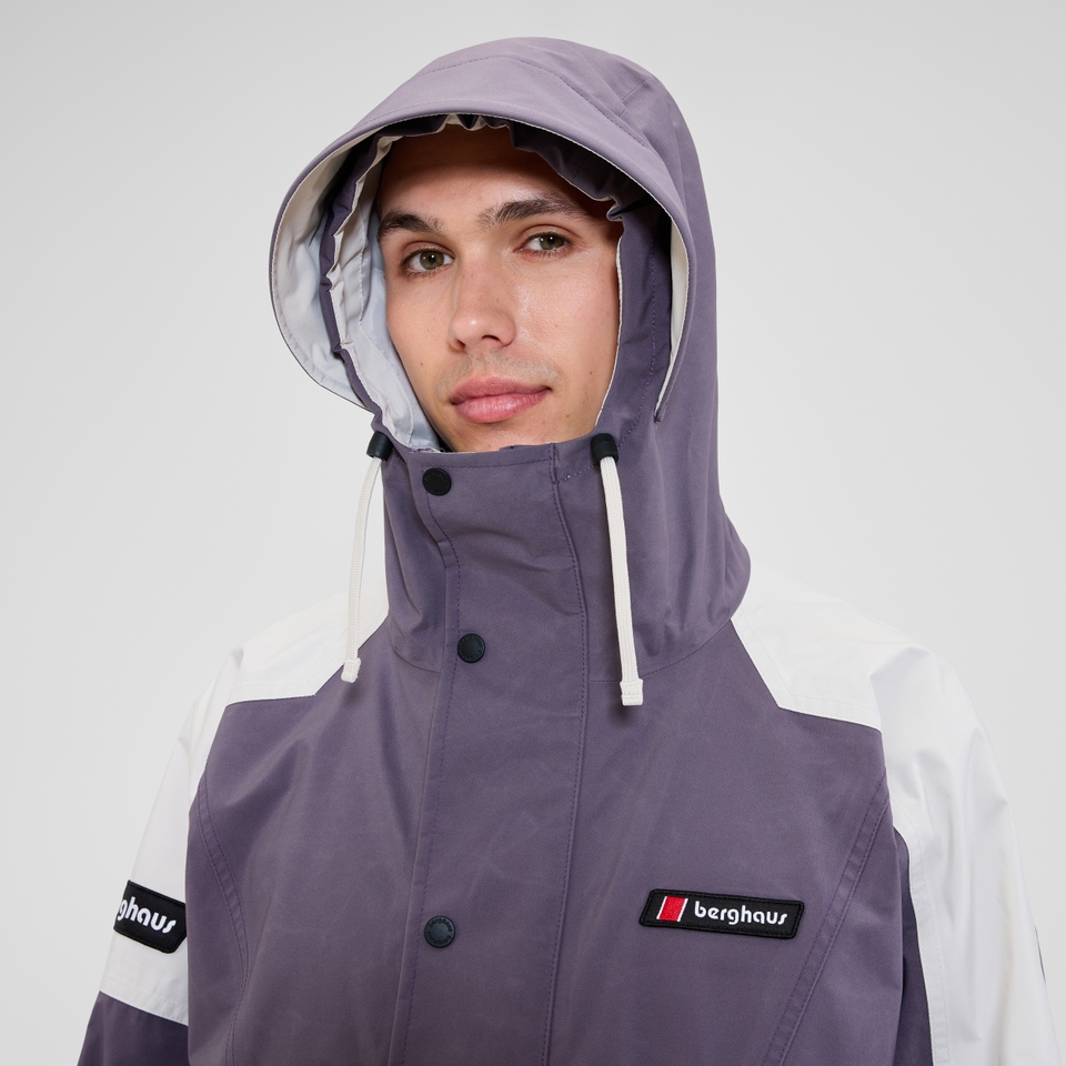 Unisex Meru Mountain Jacket - Purple/Grey