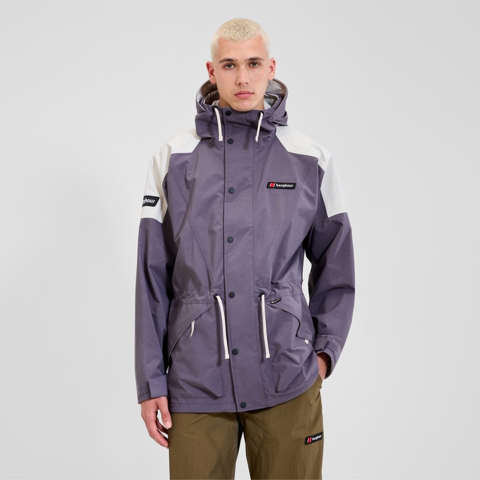 Unisex Meru Mountain Jacket - Purple/Grey