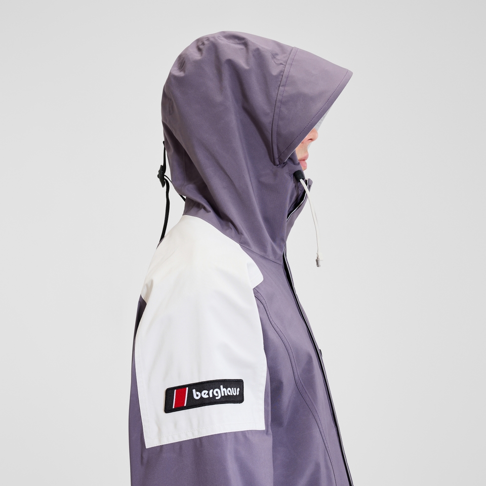 Unisex Meru Mountain Jacket - Purple/Grey