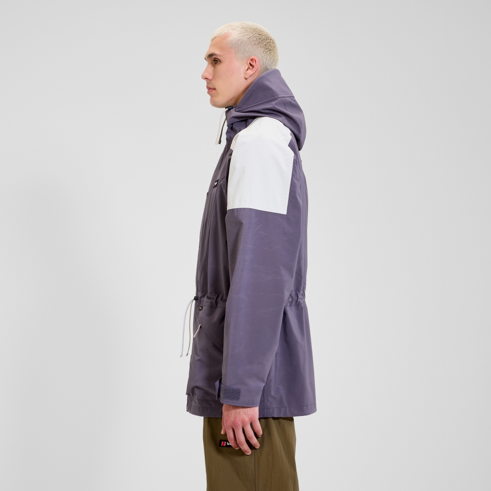 Unisex Meru Mountain Jacket - Purple/Grey