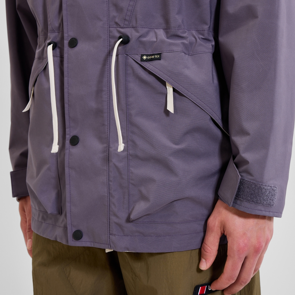 Unisex Meru Mountain Jacket - Purple/Grey