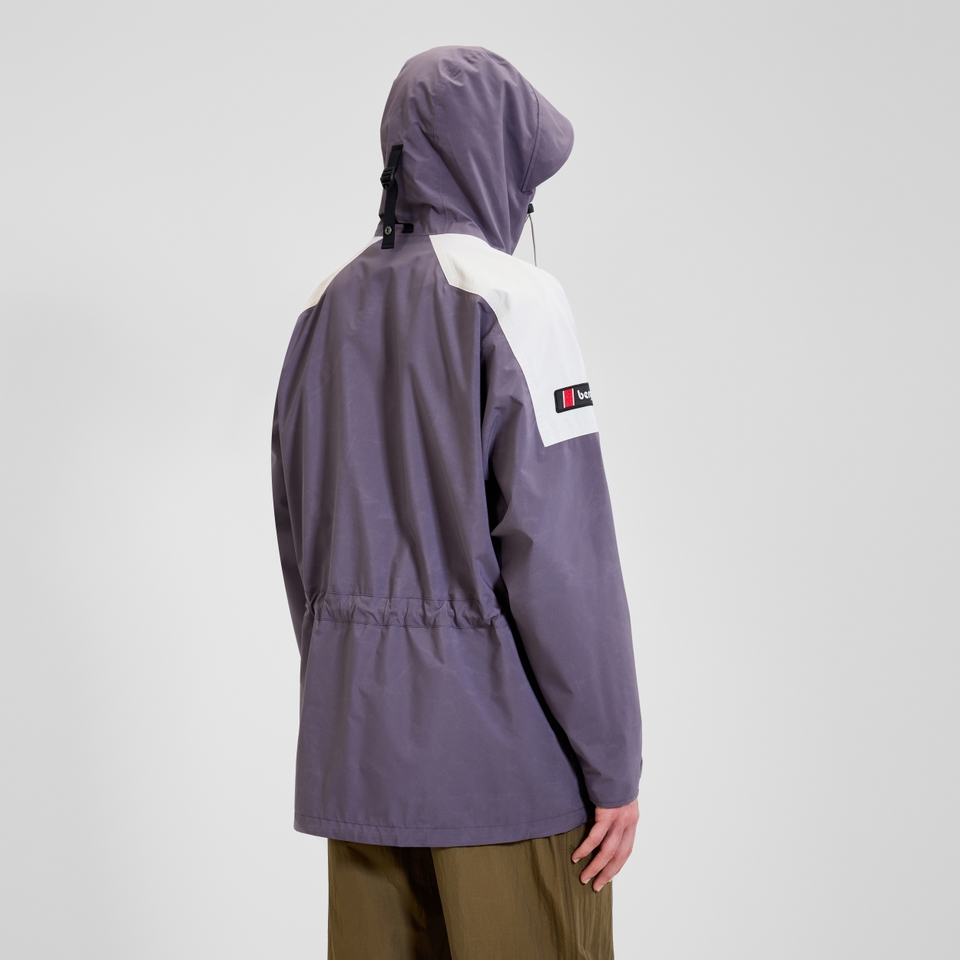 Unisex Meru Mountain Jacket - Purple/Grey