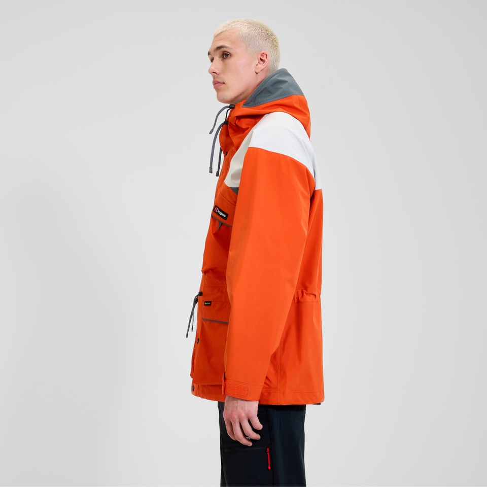 Unisex Trango Gore-Tex Waterproof Jacket - Grey/Red