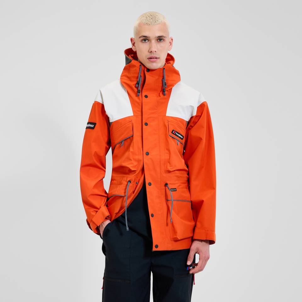 Unisex Trango Gore-Tex Waterproof Jacket - Grey/Red