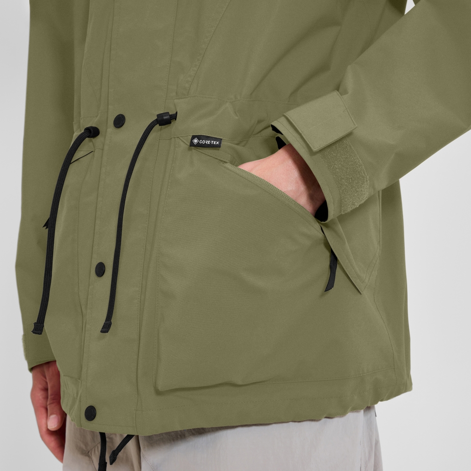 Unisex Meru Mountain Jacket - Green/Black
