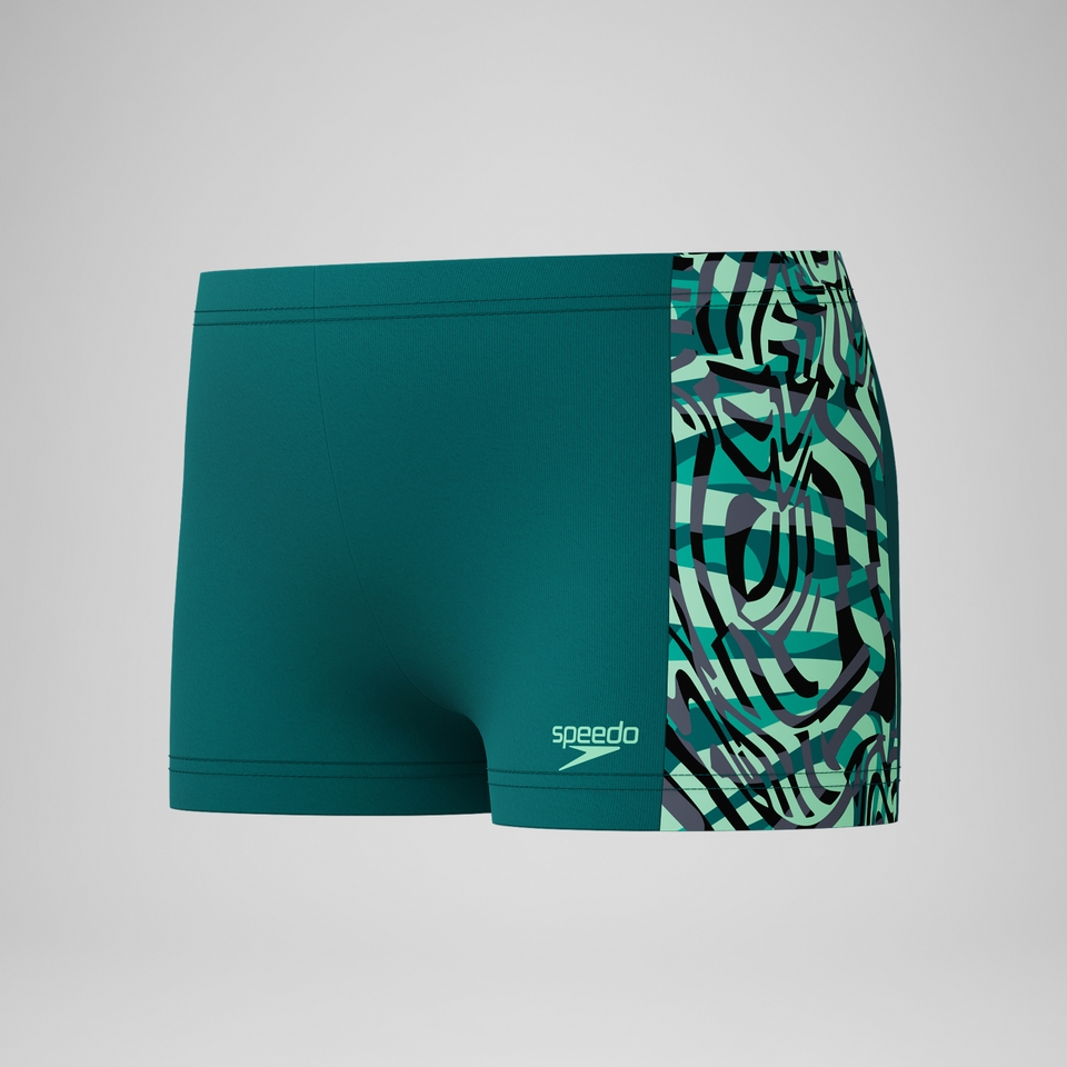 Jungen Panel Aquashorts Grün