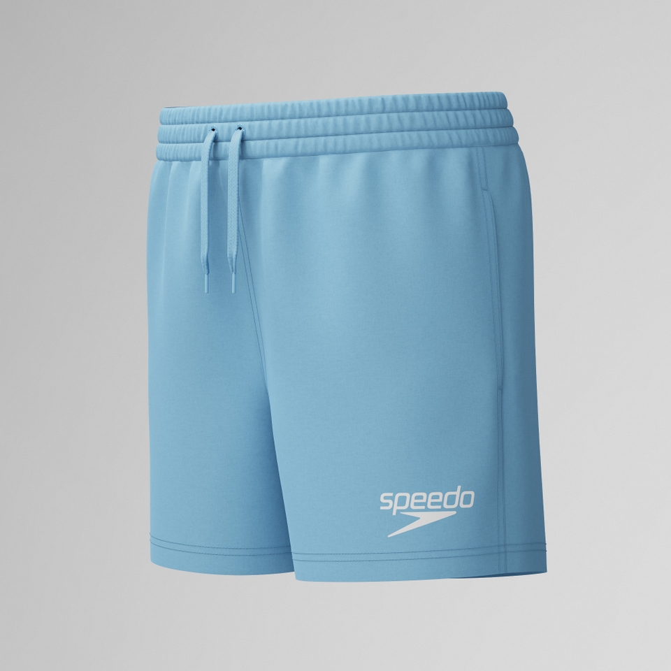 Boys Classic Solid 33cm Swim Shorts Blue