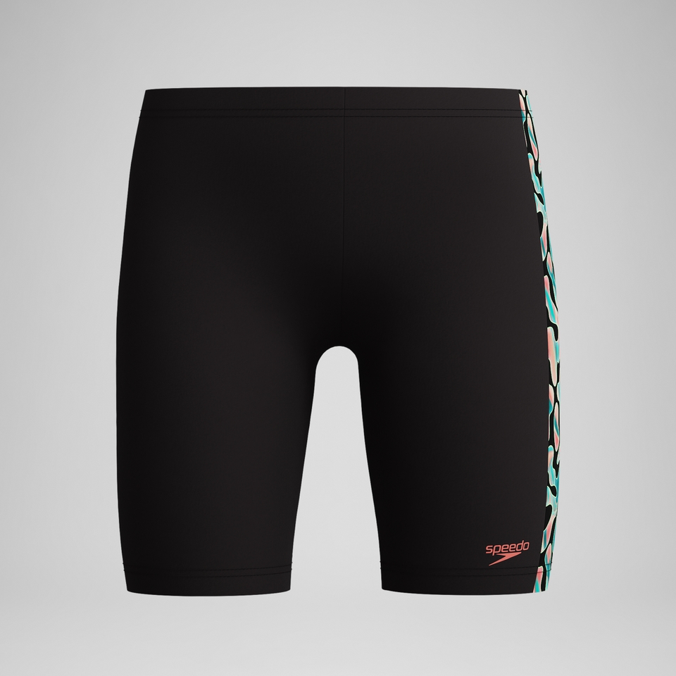 Boys Panel Jammer Black/Orange